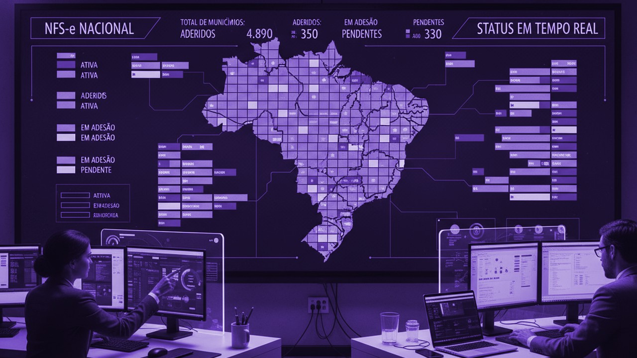 Monitoramento de adesão dos Municípios ao Emissor Nacional (NFS-e ...